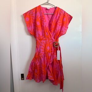 J. Marie Mara wrap Romper